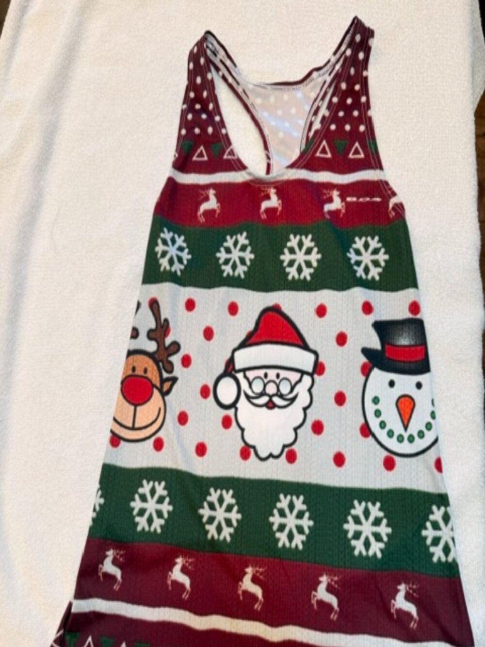 Great condition Boa Xmas tank top, women's small.